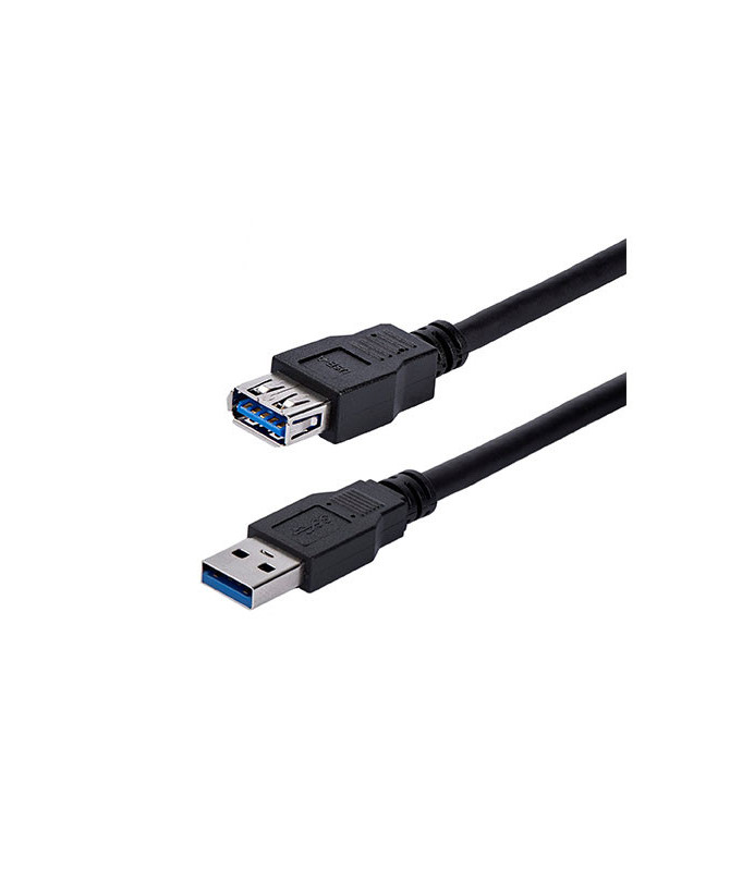 Buy StarTech 1m Black SuperSpeed USB 3.0 Extension Cable USB3SEXT1MBK A to A - Male to Female