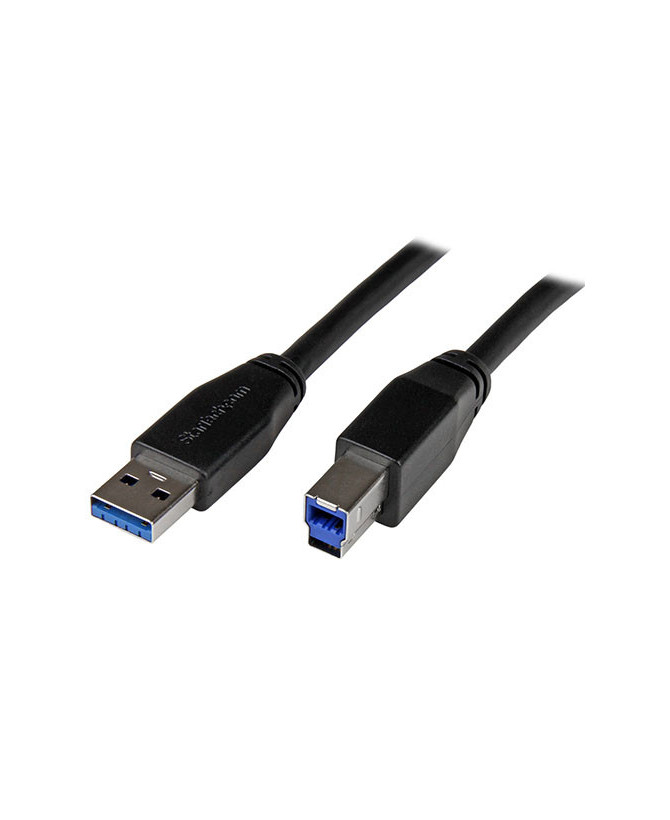 Buy StarTech 10m Active USB 3.0 USB-A to USB-B Cable USB3SAB10M - Male to Male