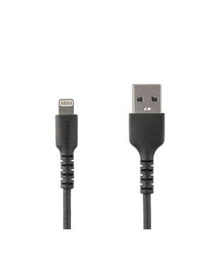 Buy StarTech 1m Durable Black USB-A to Lightning Cable RUSBLTMM1MB for Apple MFi Certified iPad/iPhone 12