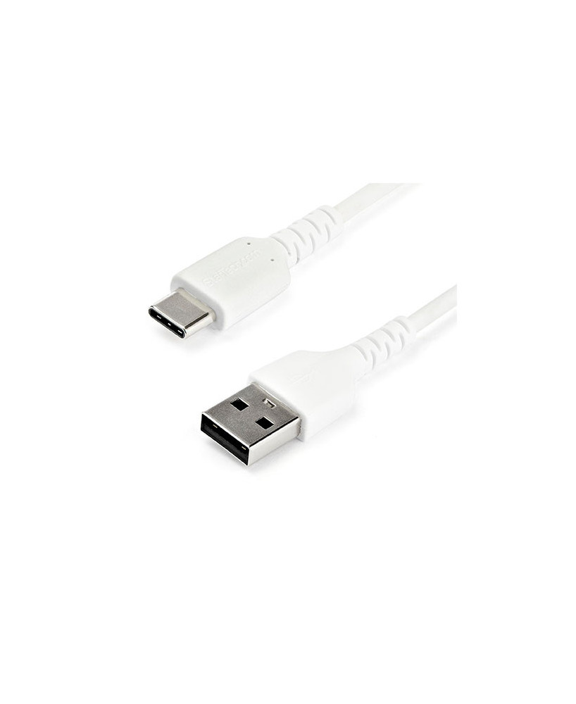 Buy StarTech 2m White USB A to USB C Charging Cable RUSB2AC2MW for Samsung S10, iPad Pro, Pixel