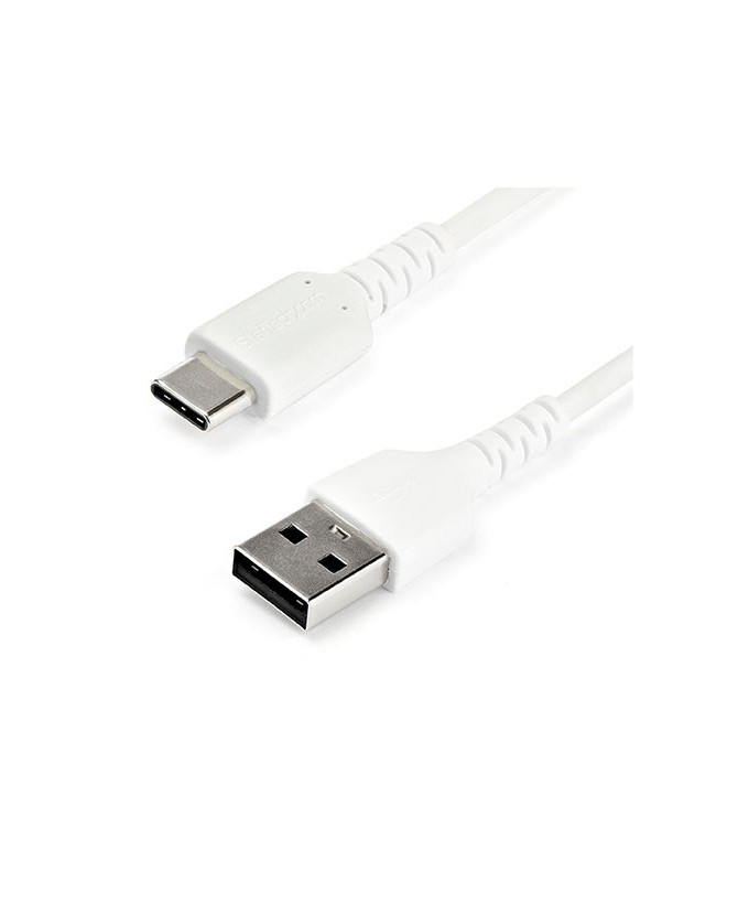 Buy StarTech 2m White USB A to USB C Charging Cable RUSB2AC2MW for Samsung S10, iPad Pro, Pixel