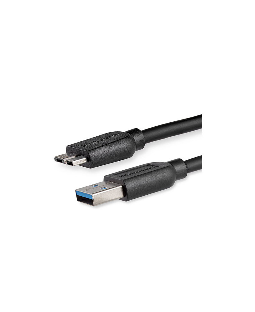 Buy StarTech 2m Slim Micro USB 3.0 Cable USB3AUB2MS - Male to Male