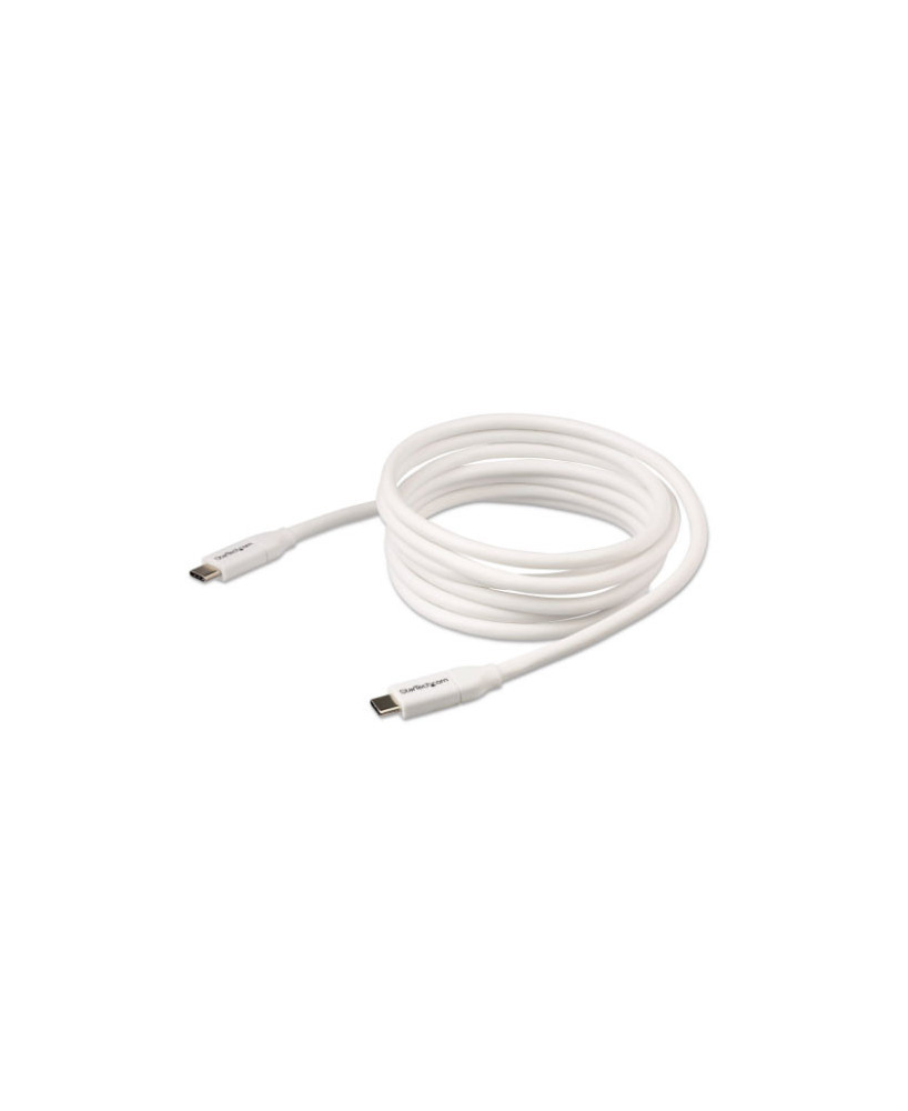 Buy Startech 6 ft USB C to USB C Cable in White USB2C5C2MW 