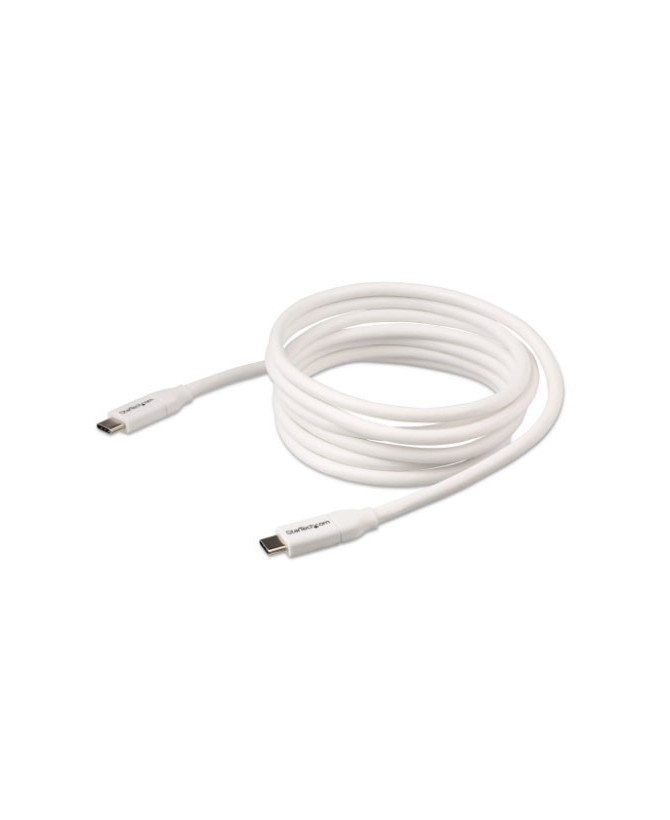 Buy Startech 6 ft USB C to USB C Cable in White USB2C5C2MW 