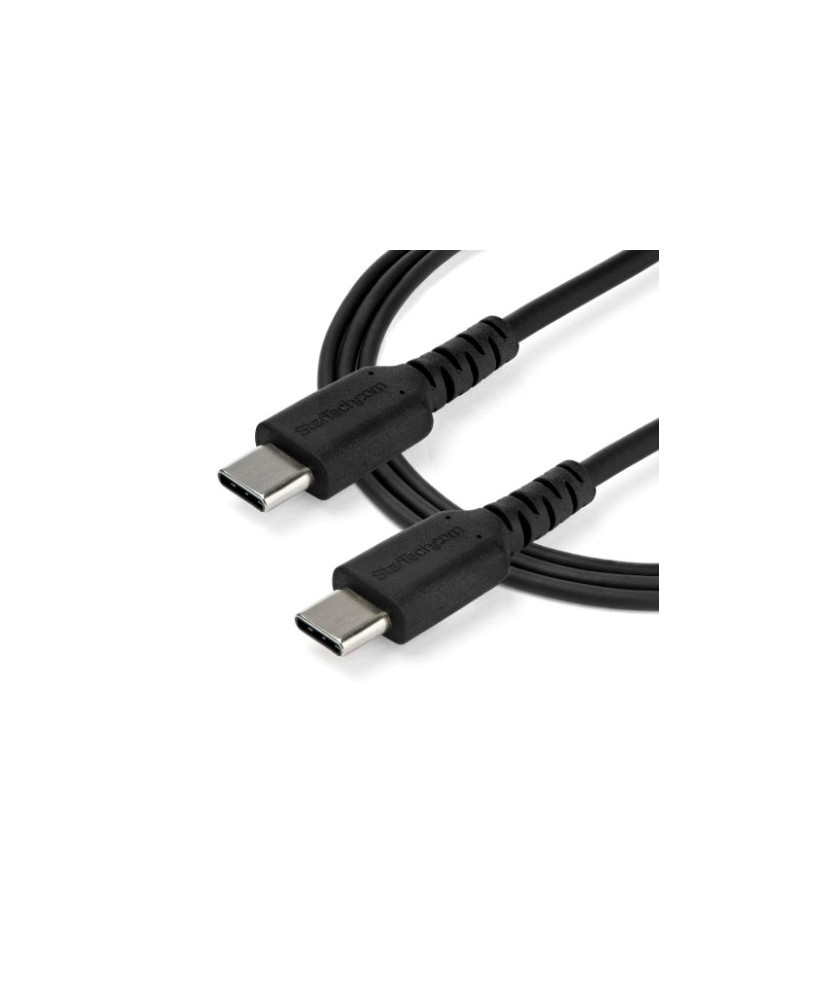 Buy Startech 1m Durable Fast Charge & Sync USB C Charging Cable RUSB2CC1MB 