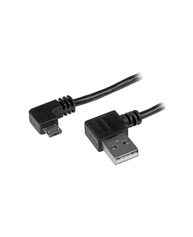 Buy StarTech 1m Micro-USB Cable with Right-Angled Connectors USB2AUB2RA1M - Male to Male