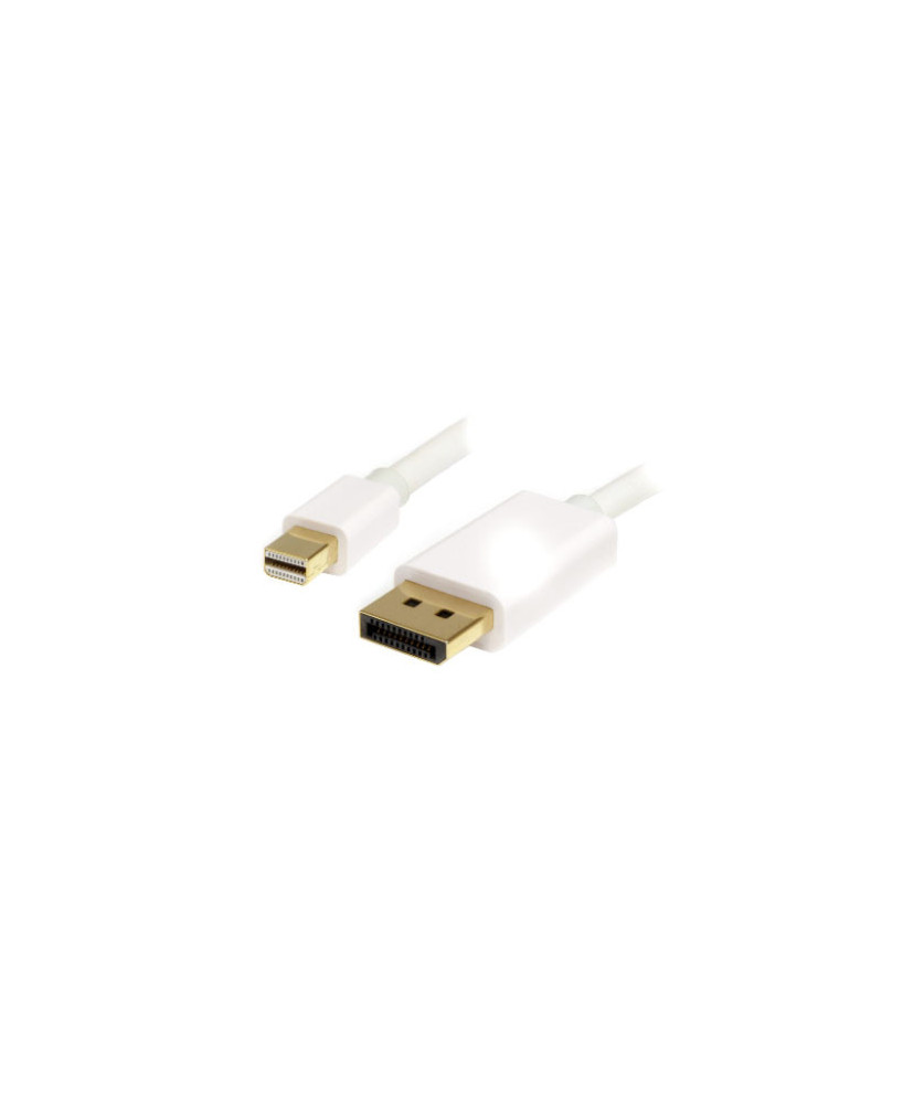 Buy Startech 3m White Mini DisplayPort to DisplayPort 1.2 Adapter Cable M/M MDP2DPMM3MW