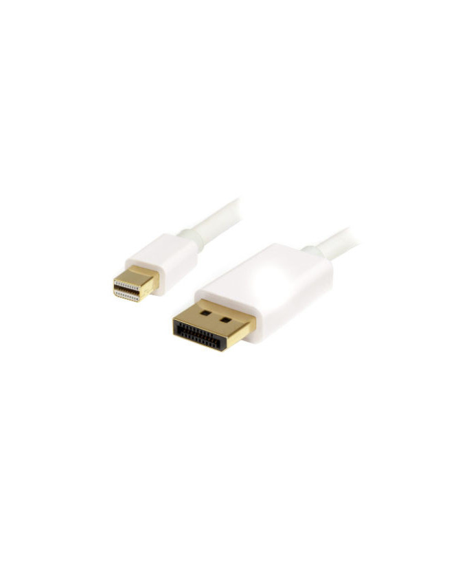 Buy Startech 3m White Mini DisplayPort to DisplayPort 1.2 Adapter Cable M/M MDP2DPMM3MW