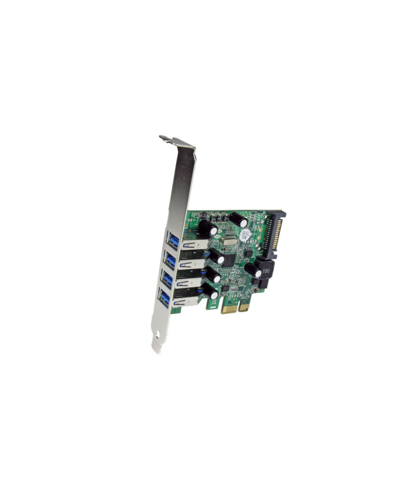 Buy Startech 4-Port PCI Express SuperSpeed USB 3.0 Controller Card with UASP PEXUSB3S4V