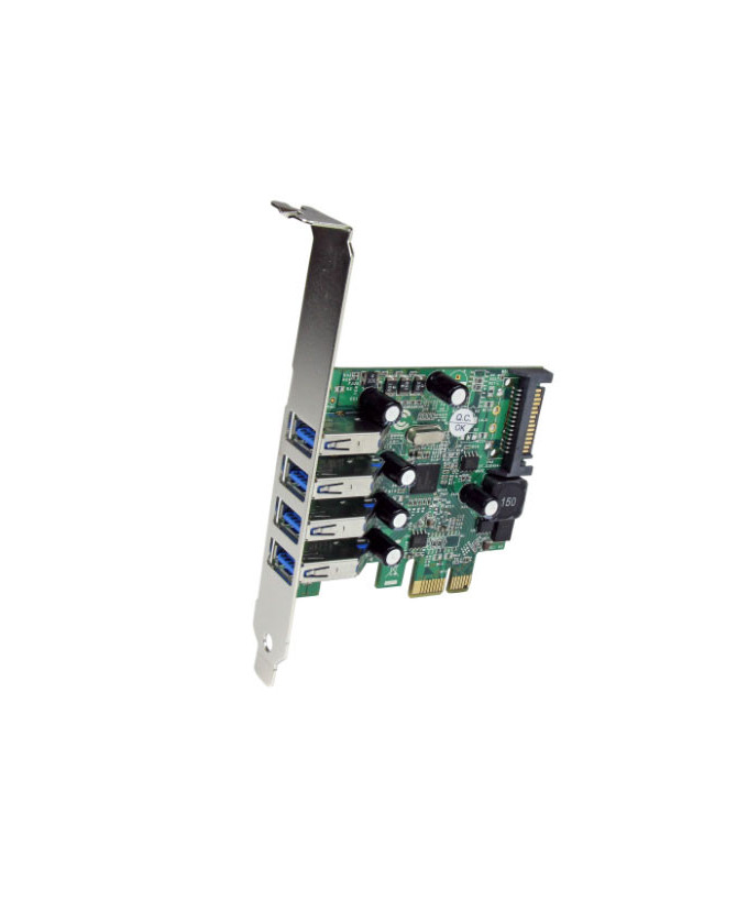 Buy Startech 4-Port PCI Express SuperSpeed USB 3.0 Controller Card with UASP PEXUSB3S4V