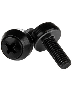 Buy StarTech 50-Pack Black M6 x 12mm Mounting Screws CABSCREWSM6B