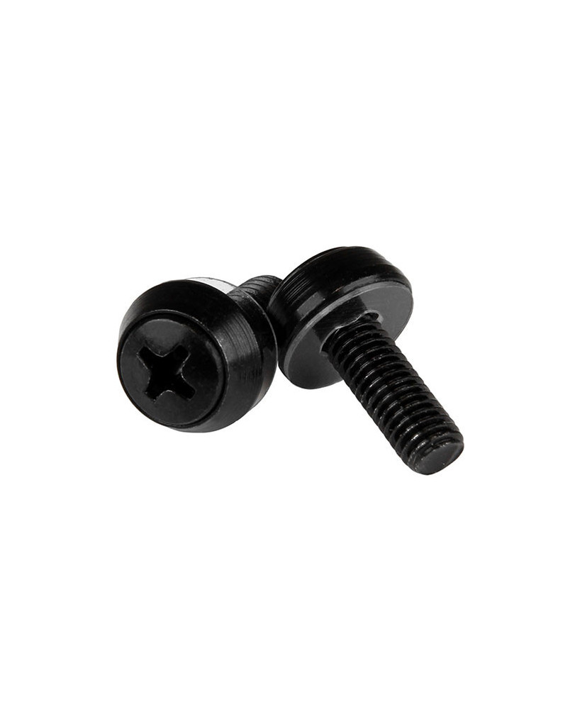 Buy StarTech 50-Pack Black M6 x 12mm Mounting Screws CABSCREWSM6B