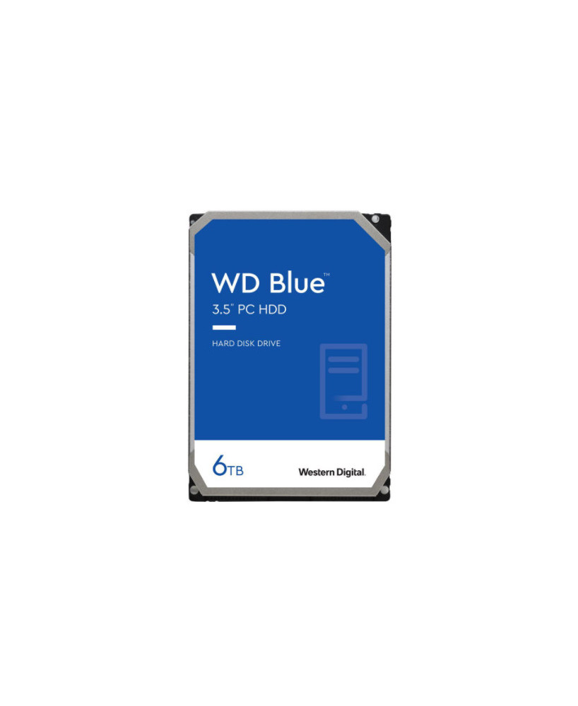 Western Digital WD Blue 6TB 256MB Cache 3.5 SATA 6Gbs PC Desktop Hard Drive WD60EZAZ