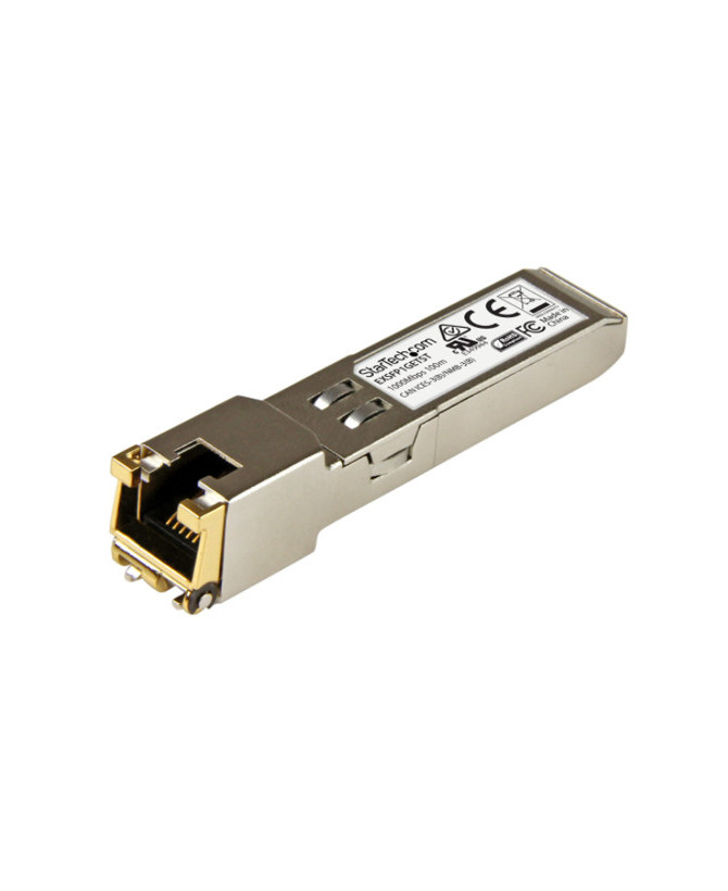 Buy StarTech SFP Module - 1000BASE-T RJ45 Copper Transceiver EXSFP1GETST Juniper EX-SFP-1GE-T compatible