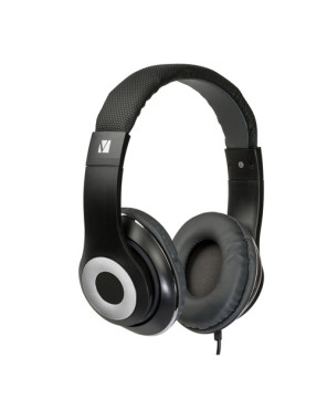 Buy Verbatim Over-Ear Classic Audio Wired Stereo Headphones in Black 65066