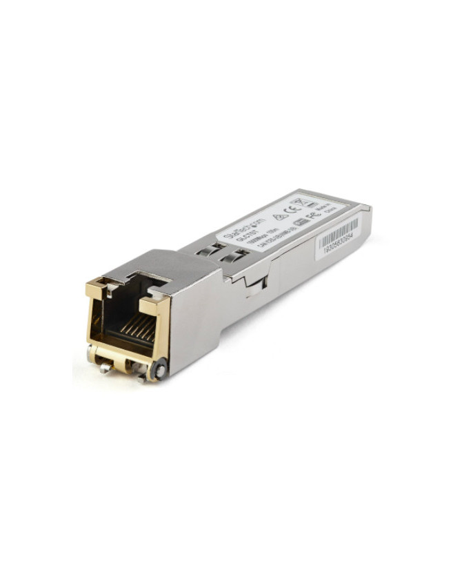 Buy StarTech SFP Module - 1000BASE-T - SFP to RJ45 Cat6/Cat5e Transceiver SFP1GEFEETST