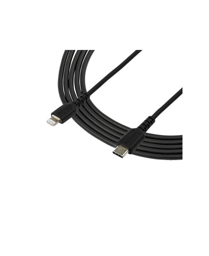 Buy Startech 2m USB C to Lightning Cable in Black RUSBCLTMM2MB 