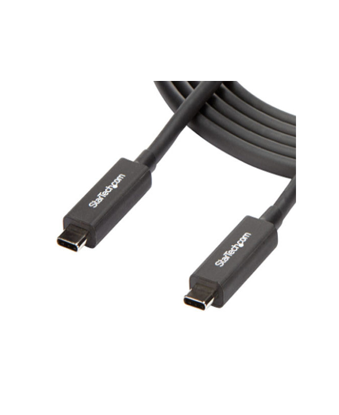 Buy Startech 6 ft 4K 60H Thunderbolt 3 USB C to USB C Cable TBLT3MM2MA 