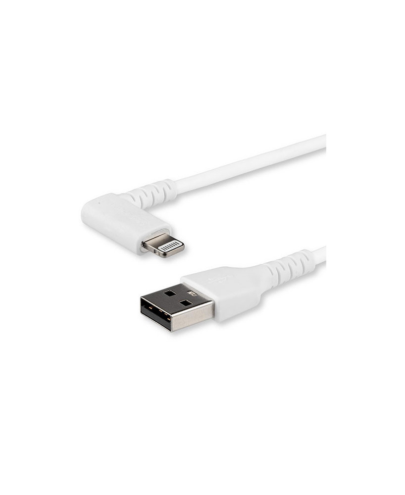 Buy StarTech 2m Durable USB A to Lightning Cable RUSBLTMM2MWR for iPhone and iPad - White