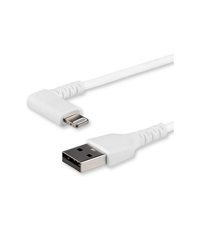 Buy StarTech 2m Durable USB A to Lightning Cable RUSBLTMM2MWR for iPhone and iPad - White