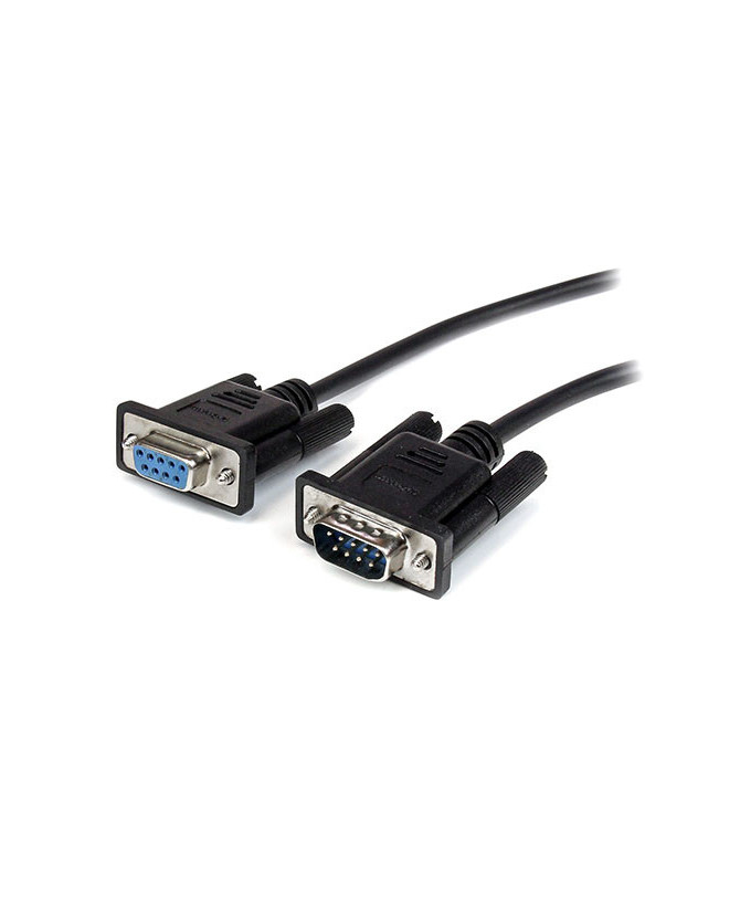 Buy StarTech 3m Black Straight Through DB9 RS232 Serial Cable MXT1003MBK - Male to Male