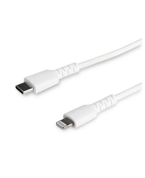 Buy StarTech 2m Durable White USB-C to Lightning Cable RUSBCLTMM2MW in White