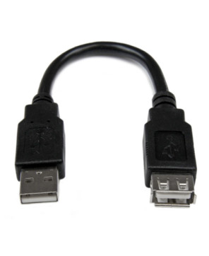 Buy StarTech 6-Inch USB 2.0 Extension Adapter Cable A to A Male to Female USBEXTAA6IN