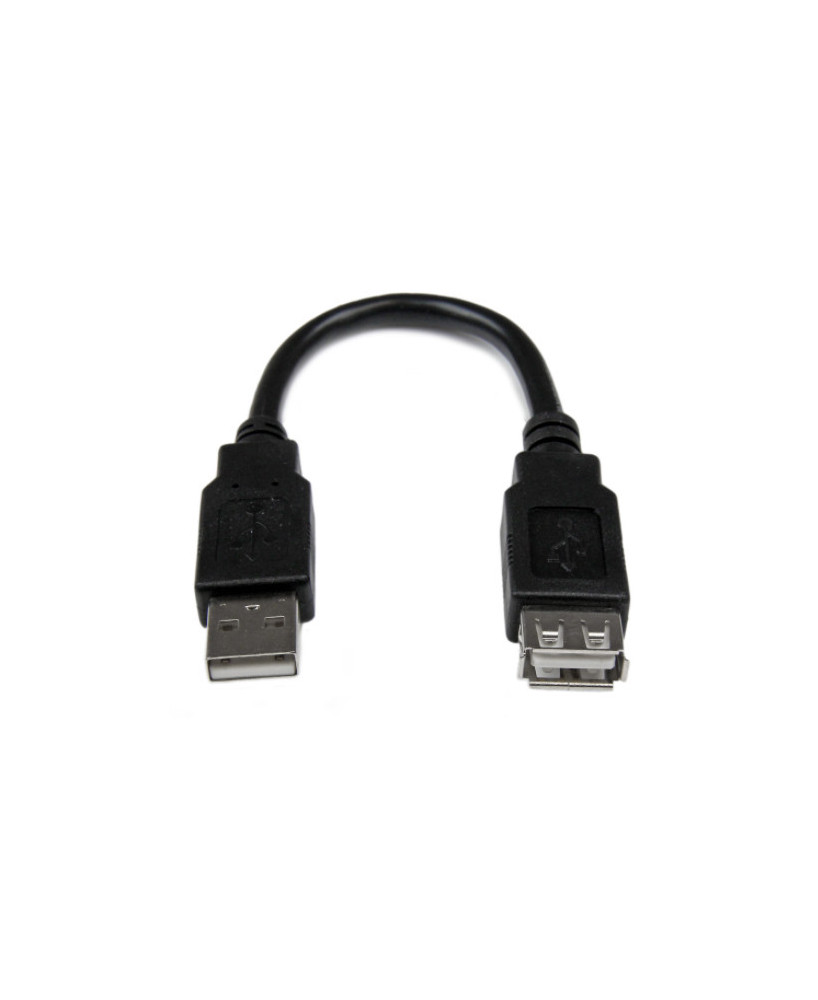 Buy StarTech 6-Inch USB 2.0 Extension Adapter Cable A to A Male to Female USBEXTAA6IN