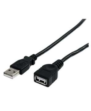 Buy StarTech 3ft Black USB 2.0 Extension Cable A to A Male to Female USBEXTAA3BK