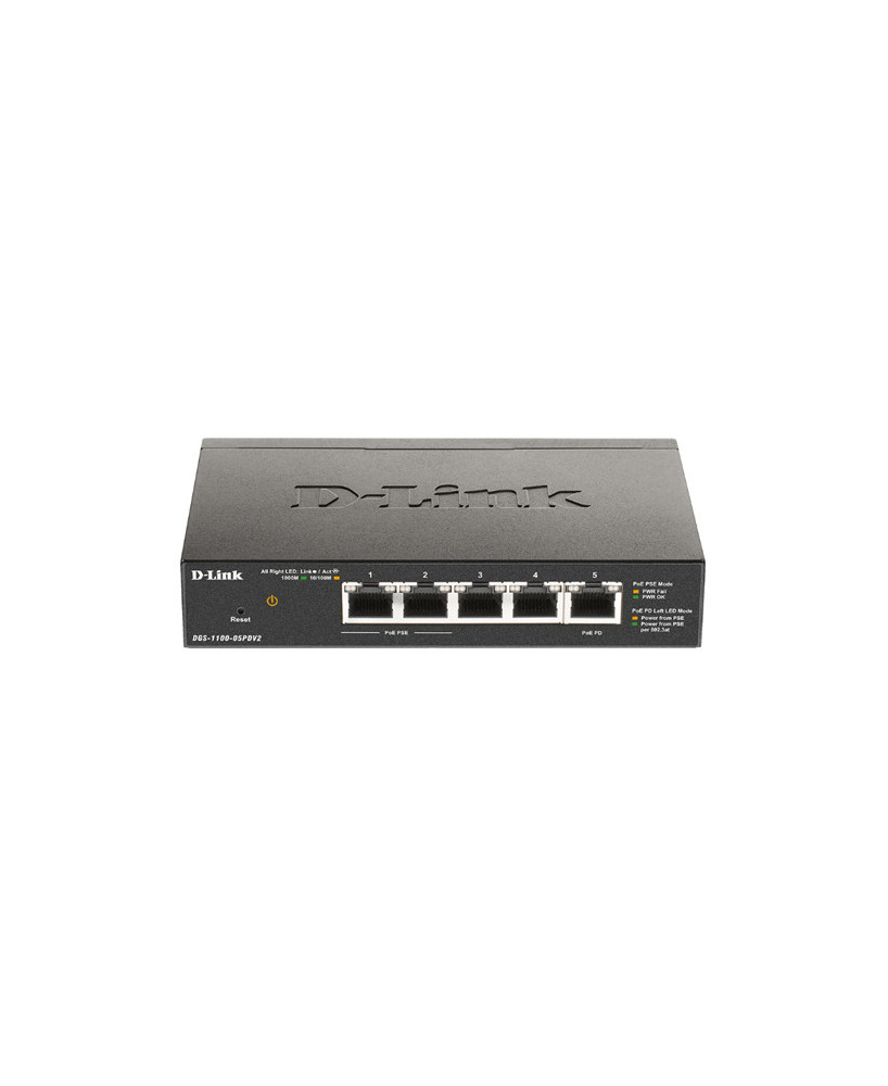 D-Link DGS-1100 5-Port Manageable Ethernet Switch DGS-1100-05PDV2