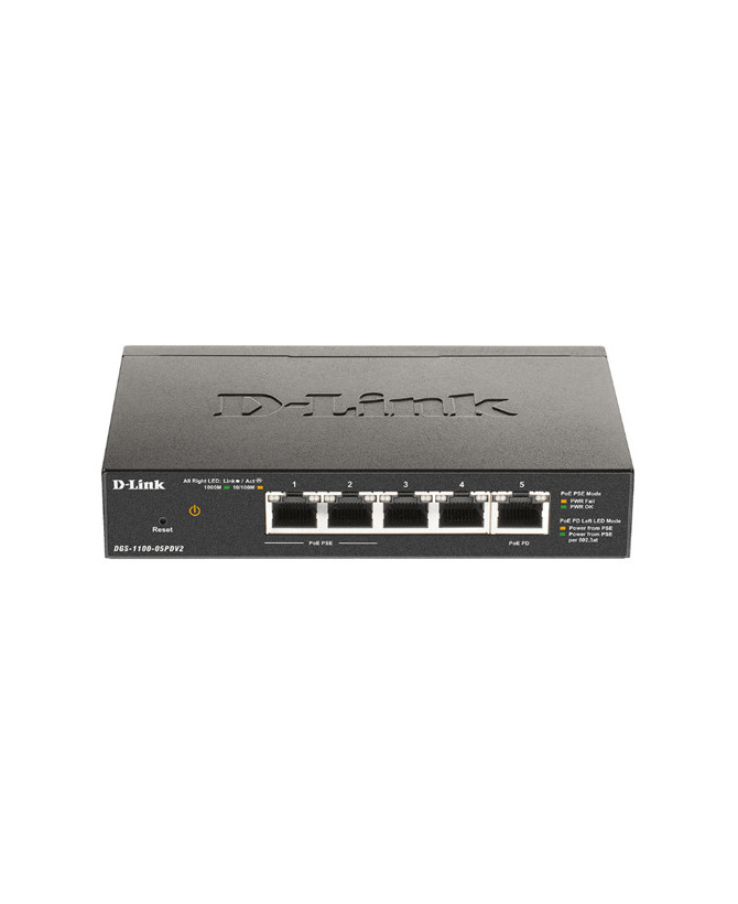 D-Link DGS-1100 5-Port Manageable Ethernet Switch DGS-1100-05PDV2