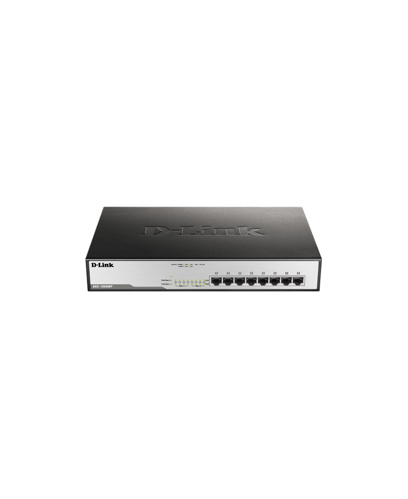 Buy D-Link 8-Port Desktop Gigabit PoE+ Switch DGS-1008MP