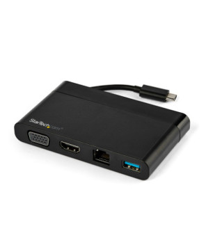 Buy Startech USB C Multiport Adapter with HDMI, VGA, Gigabit Ethernet & USB 3.0 DKT30CHVCM 