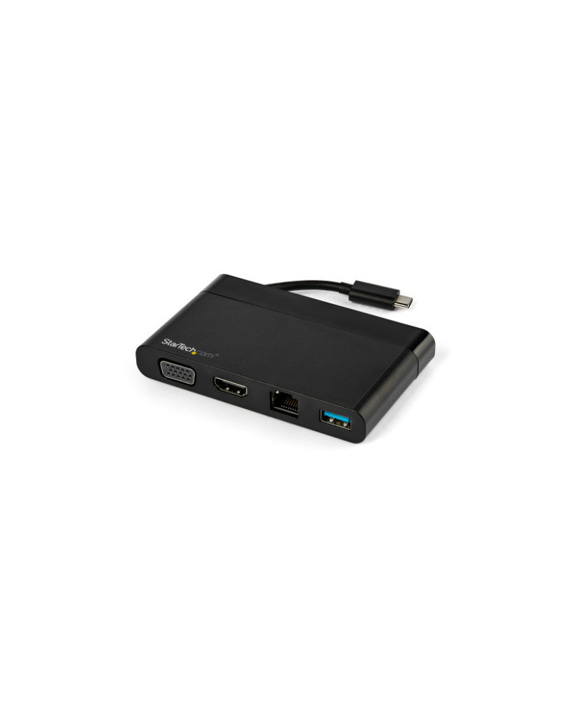 Buy Startech USB C Multiport Adapter with HDMI, VGA, Gigabit Ethernet & USB 3.0 DKT30CHVCM 