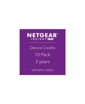 Buy NetGear Insight Pro 10-Pack Devices Credit 3-Years NPR10PK3-10000S