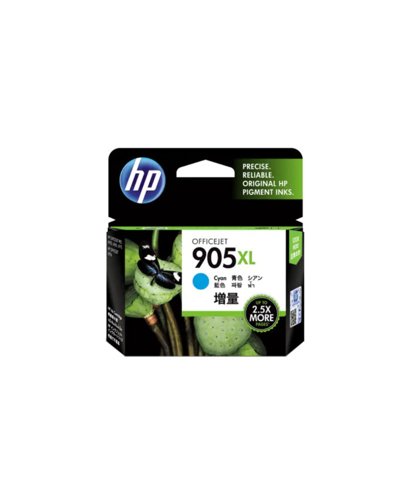 Buy HP 905XL High Yield Cyan Original Ink Cartridge T6M05AA For HP OfficeJet Pro 6970 All-in-One Printer