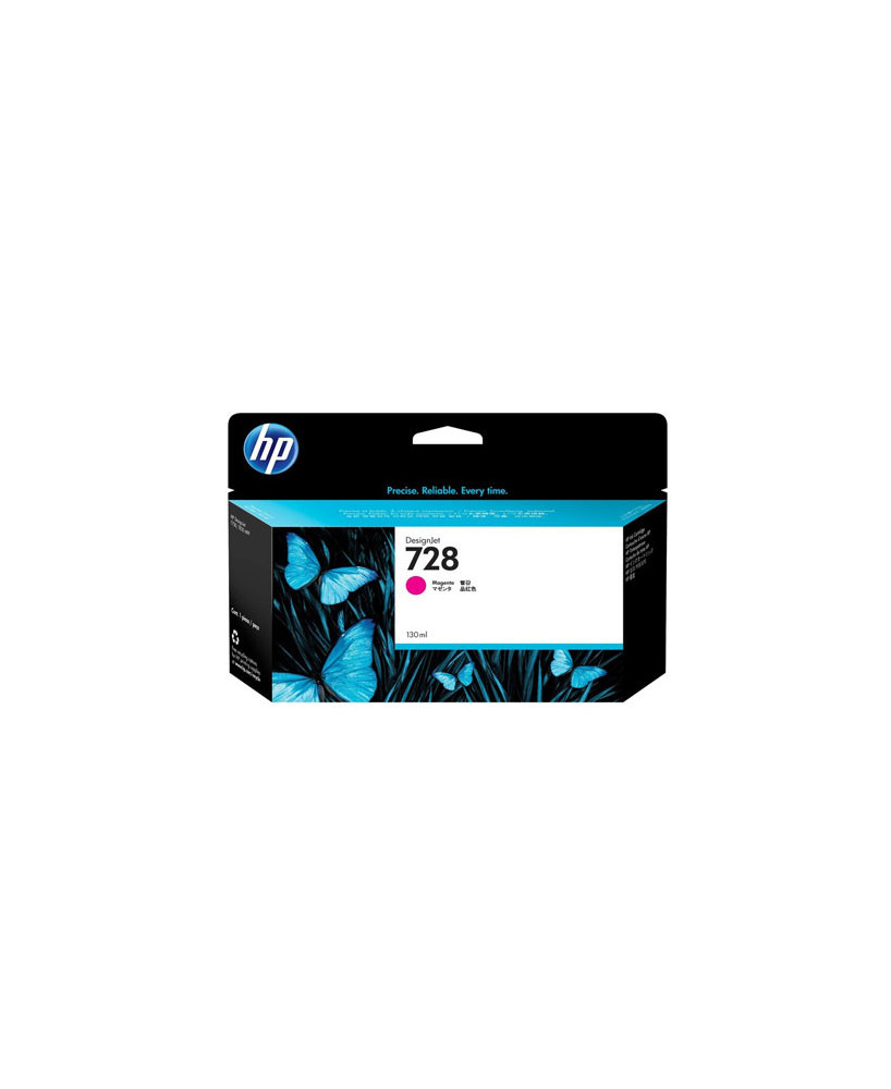 Buy HP 130ml Magenta Ink Cartridge F9J66A For DesignJet T730 & T830 Printers