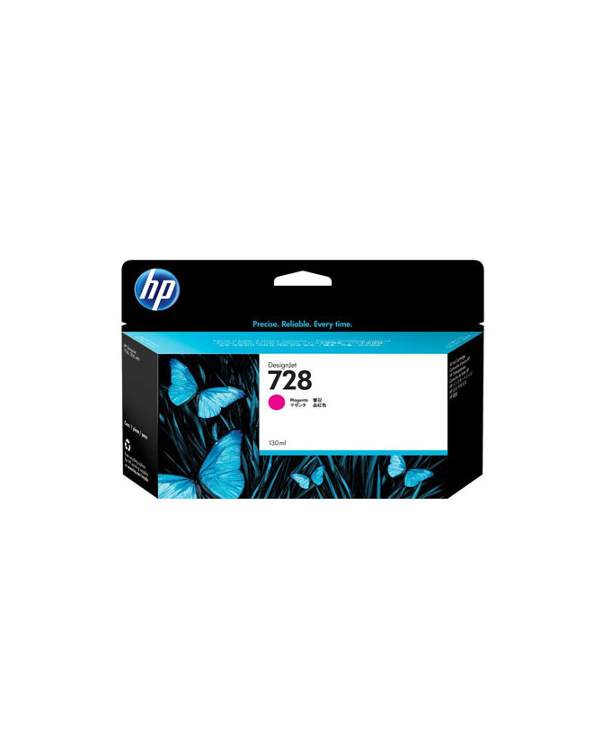 Buy HP 130ml Magenta Ink Cartridge F9J66A For DesignJet T730 & T830 Printers