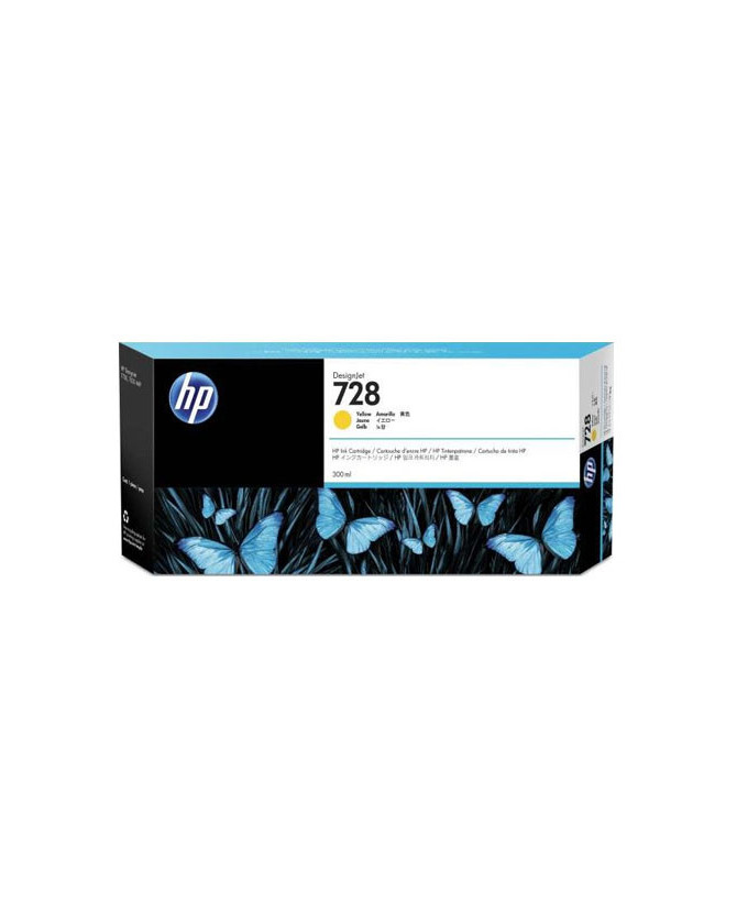 Buy HP 728 300-ml Yellow DesignJet Ink Cartridge F9K15A For DesignJet T730 & T830 Printers