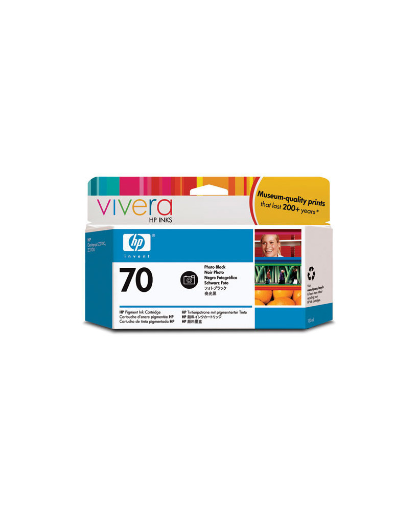 Buy HP 70 130-ml Photo Black DesignJet Ink Cartridge C9449A for HP Designjet Z2100, Z3100 and Z3200 Photo Printer Series