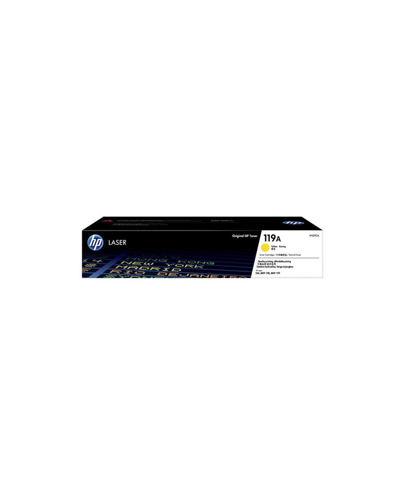 Buy HP 119A Yellow Original Laser Toner Cartridge W2092A for HP Color Laser 150 Printer, HP Color Laser MFP 170 Printer Series