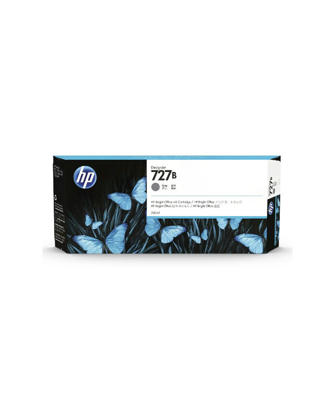 Buy HP 727B 300-ml Gray DesignJet Ink Cartridge for HP DesignJet T25X0, T15X0, T9X0 Printer Series