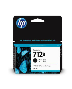 Buy HP 712B 38-ml Black DesignJet Ink Cartridge 3ED28A for HP DesignJet T210, T230, T250, T630, T650 Printer Series