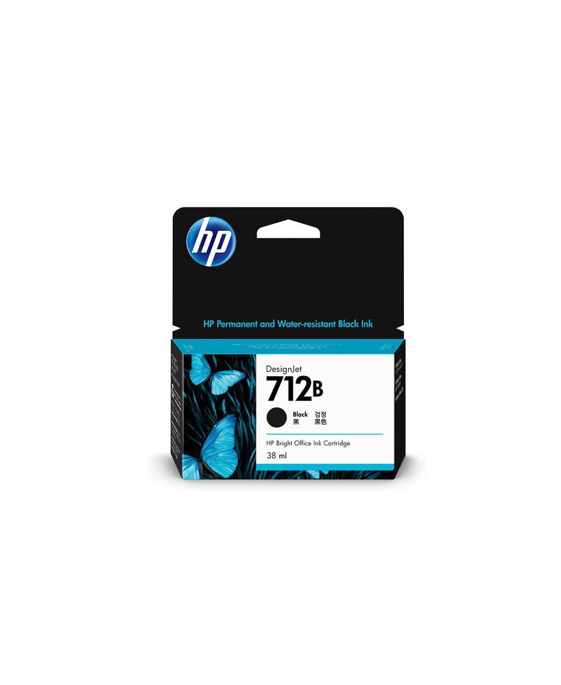 Buy HP 712B 38-ml Black DesignJet Ink Cartridge 3ED28A for HP DesignJet T210, T230, T250, T630, T650 Printer Series