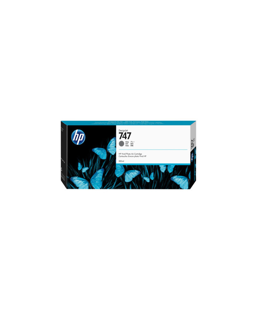 Buy HP 747 300-ml Gray DesignJet Ink Cartridge P2V86A For HP DesignJet Z9+ Series Printer