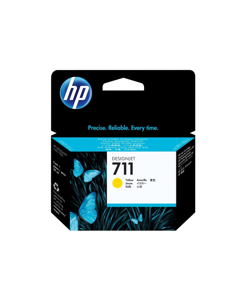 Buy HP 711 29-ml Yellow DesignJet Ink Cartridge CZ132A