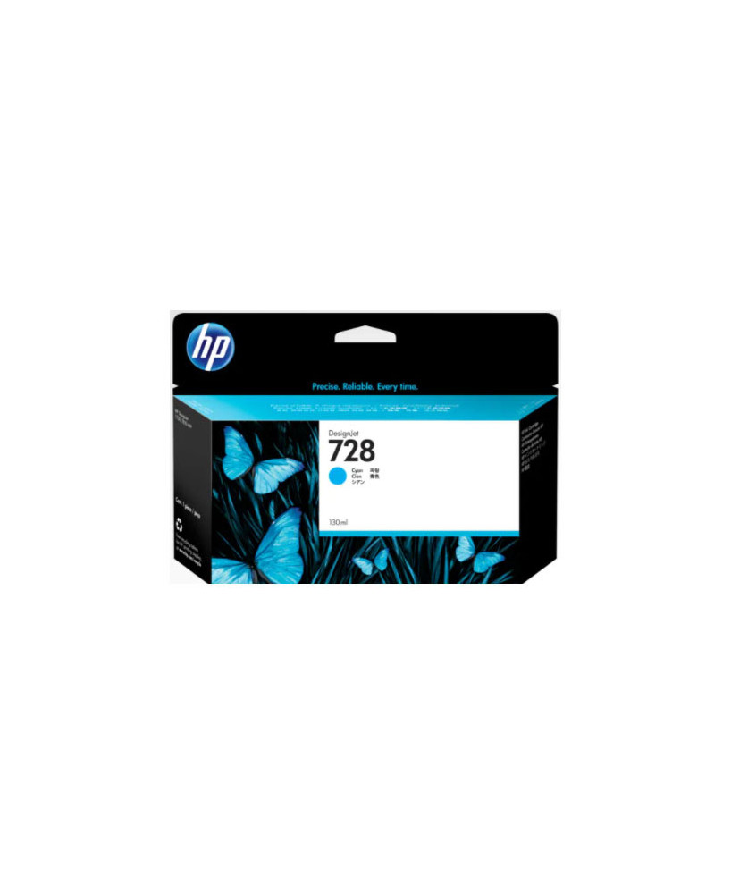 Buy HP 728 130-ml Cyan DesignJet Ink Cartridge F9J67A