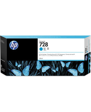 Buy HP 728 300-ml Cyan DesignJet Ink Cartridge F9K17A