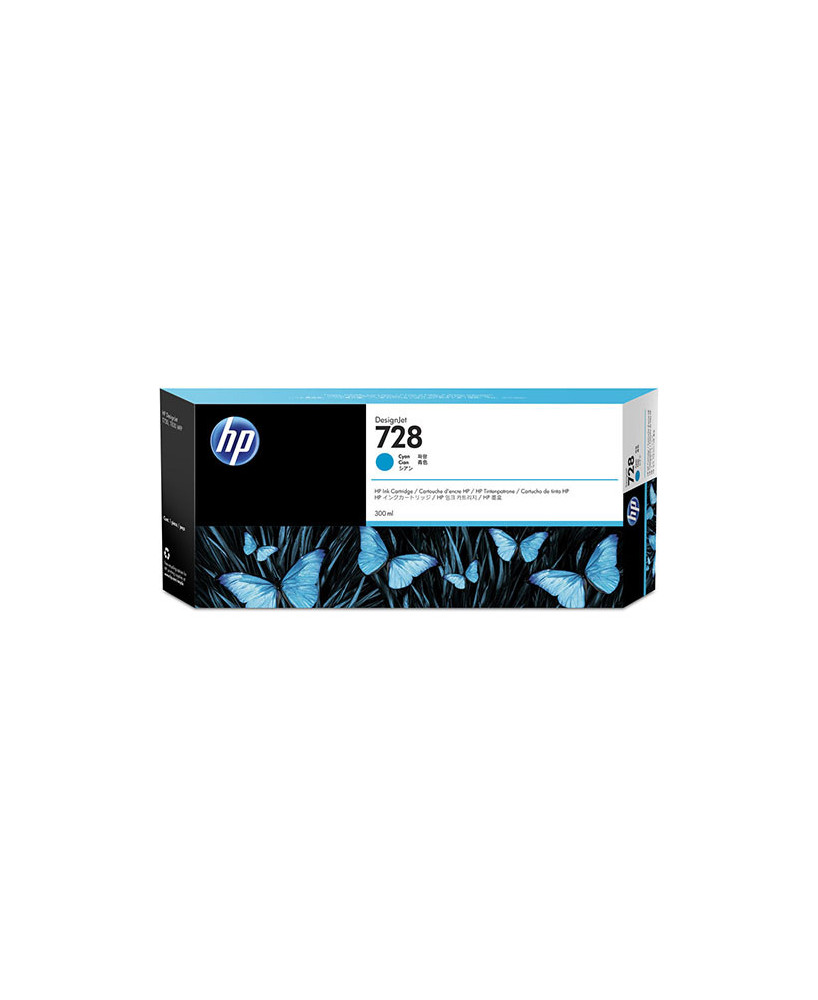 Buy HP 728 300-ml Cyan DesignJet Ink Cartridge F9K17A