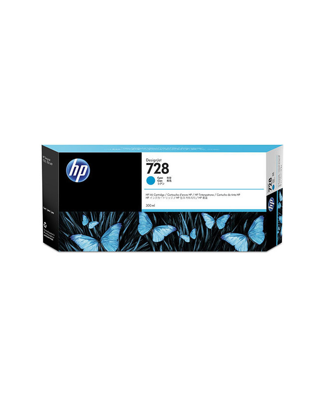 Buy HP 728 300-ml Cyan DesignJet Ink Cartridge F9K17A